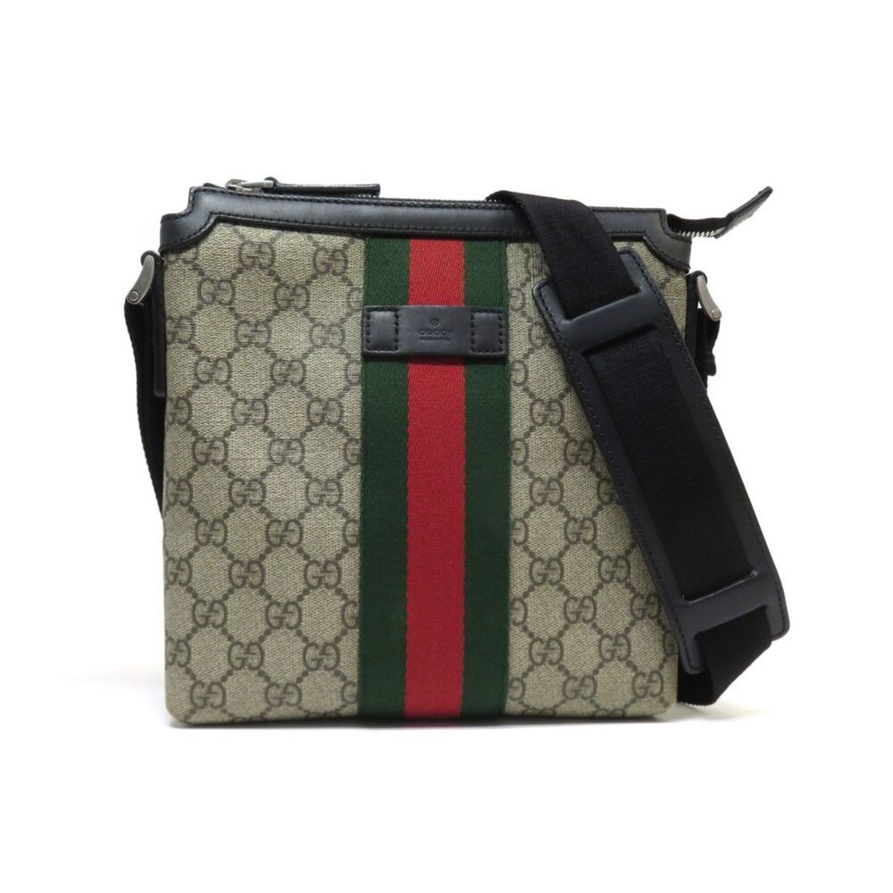 GUCCI GG Supreme Sherry Line Shoulder Bag 471454